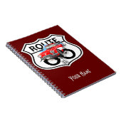 Route 66 tekengiften notitieboek (Rechterzijde)