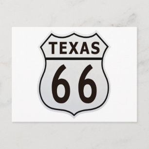 Route 66 Texas Briefkaart