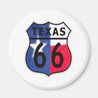 Route 66 Texas Color Magneet
