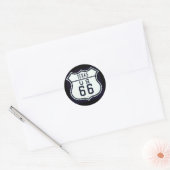 Route 66 Texas Ronde Sticker (Envelop)