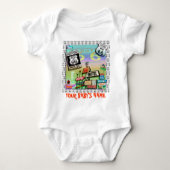 ROUTE 66 - The Moeder Road BABY CREEPER Romper (Voorkant)