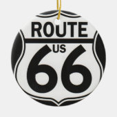Route 66 - The Moeder Road Keramisch Ornament (Voorkant)