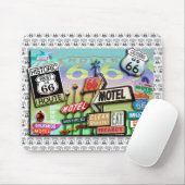 Route 66 - The Moeder Road Mousepad Muismat (Met muis)