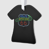 Route 66, The Moeder Road, Neon Sign Ornament (voorkant)