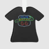 Route 66, The Moeder Road, Neon Sign Ornament (achterkant)