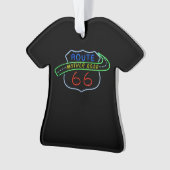 Route 66, The Moeder Road, Neon Sign Ornament (voorkant)
