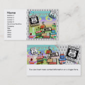 Route 66 - The Moeder Road Visitekaartjes (Voorkant / Achterkant)