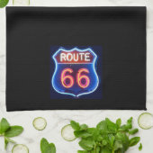 Route 66 theedoek (Gevouwen)