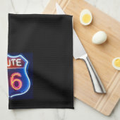 Route 66 theedoek (Quarter Fold)