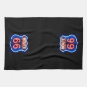 Route 66 theedoek (Horizontaal)