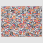 Route 66 tissuepapier (Voorkant)