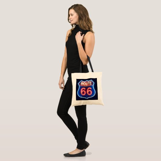 Route 66 tote bag (Voorkant (model))