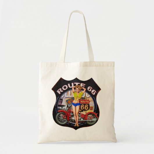 Route 66 Tote Bag (Voorkant)
