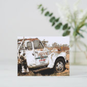 Route 66 Tow Truck Briefkaart (Staand voorkant)