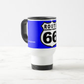 ROUTE 66 TRAVEL MUG REISBEKER (Voorkant links)