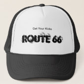 ROUTE 66 TRUCKER HAT PET (Voorkant)