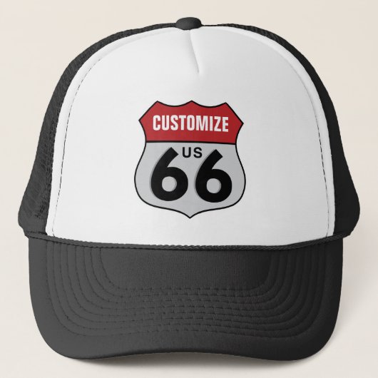 Route 66 Trucker Pet (Voorkant)