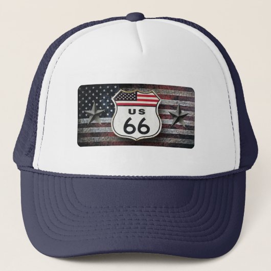  Route 66 Trucker Pet (Voorkant)