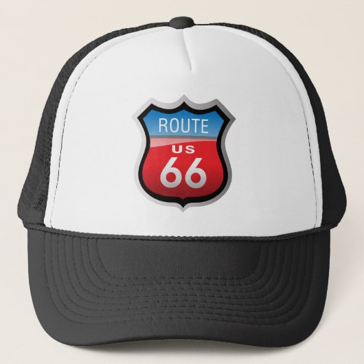 Route 66 trucker pet (Voorkant)