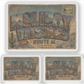 Route 66 Vakantiewensen Laptop Decor Sticker (Voorkant)