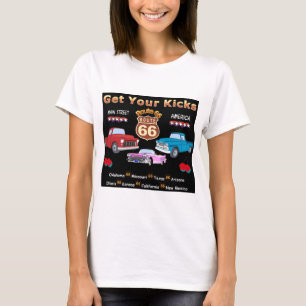  Route 66 van 1950 T-shirt