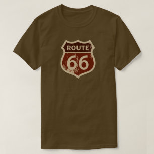 ROUTE 66 van vrouwen T-SHIRT