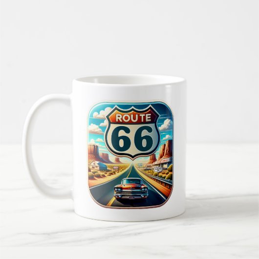 Route 66 Verenigde Staten Koffiemok (Links)