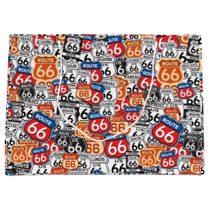 Route 66 Verkeersteken Groot Cadeauzakje