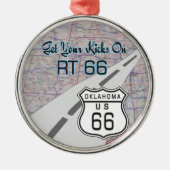 route 66 versiering metalen ornament (Voorkant)