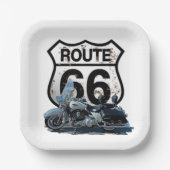 Route 66 vierkant bord (Voorkant)