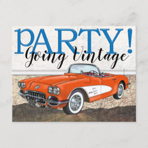 Route 66 - Vintage Cars- Kaart