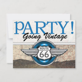 Route 66 - Vintage Cars- Kaart