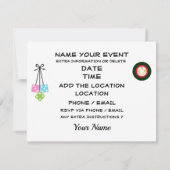 Route 66 - Vintage Cars- Kaart (Achterkant)