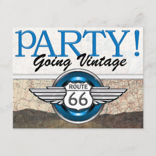 Route 66 - Vintage Cars- Kaart