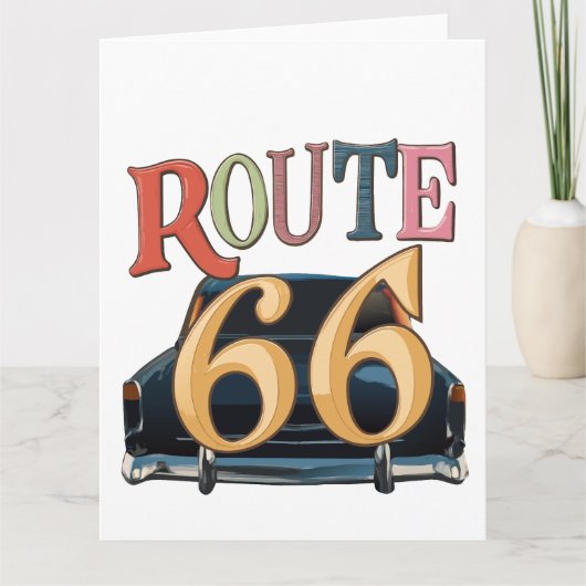 route 66-VS Kaart (Voorkant)