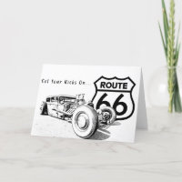 Route 66 Wenskaart
