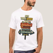 ** ROUTE 66* WETTELIJKE HOOGTE T-SHIRT (Voorkant)
