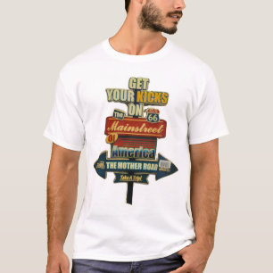 ** ROUTE 66* WETTELIJKE HOOGTE T-SHIRT