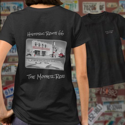 Route 66  Winslow Arizona Foto T-shirt