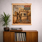 Route 66 Winslow Arizona Staande Poster