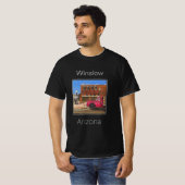 Route 66, Winslow, Arizona T-shirt (Voorkant volledig)