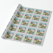 Route 66 Wrapping Paper Cadeaupapier (Uitgerold)
