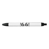 Route 66 zwarte inkt pen (Voorkant)