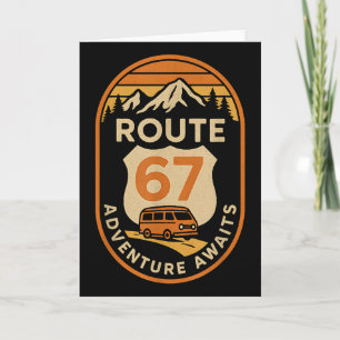 Route 67 Avontuur Wacht Grappige 67 Meme Reis Best Kaart