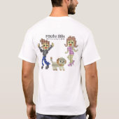 Route 80 t-shirt (Achterkant)
