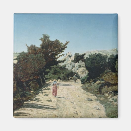 Route de la Gineste, near Marseille, 1859 Magneet (Voorkant)