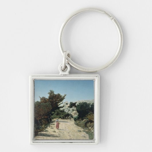 Route de la Gineste, near Marseille, 1859 Sleutelhanger (Voorkant)