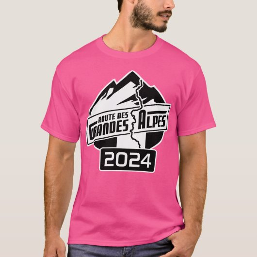 Route des Grandes Alpes T-shirt (Voorkant)