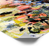 Route Enneigée avec maison, environs d'Éragny 1885 Poster (Hoek)