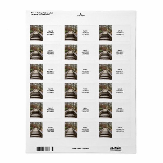 route etiket (Full Sheet)